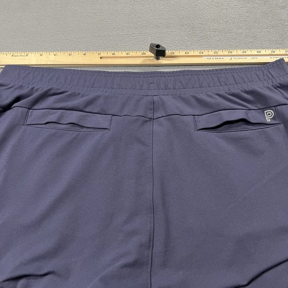 Public Rec Pants Mens 40x30 Blue Joggers All Day Everyday Zip Pockets Gym